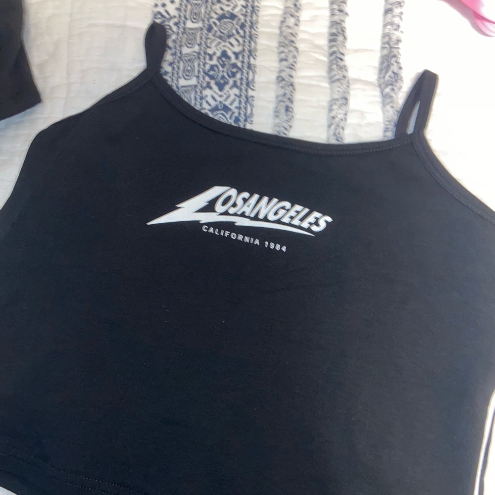 Black Los Angeles Tank